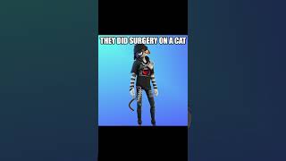 They did surgery on a cat #fortnite