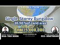 Leisure Farm Bungalow For Sale RM15,000,000