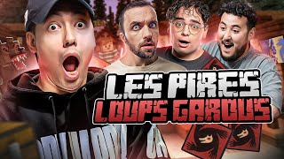 LES PIRES LOUPS GAROUS DE L'HISTOIRE ! 😅(Minecraft Loup-Garou ft. Streamers fr)