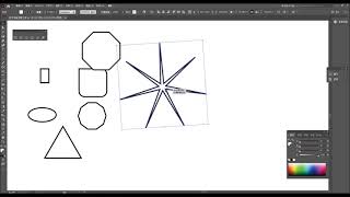 大暇Illustrator Ch.6-5 矩形、圓角矩形、橢圓形、多邊形、星形
