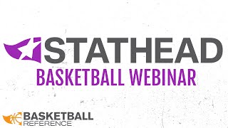 Learn to find basketball statistics with Stathead 🏀 | Stathead Basketball Tutorial Webinar