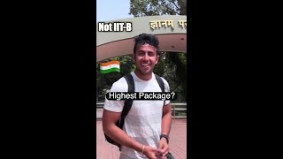 Indian University with Highest Package 💰 Not IIT Bombay?