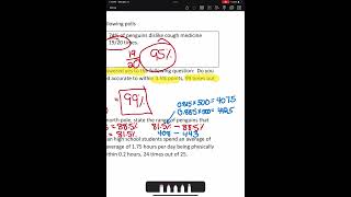 Math 20-2 - Statistics - Lesson 6 - Confidence Intervals