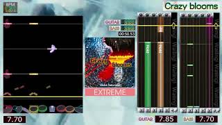 GITADORA / Crazy blooms - EXTREME (GITADORA GuitarFreaks \u0026 DrumMania)