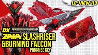 REVIEW - DX ZAIA SLASH RISER & PK BURNING FALCON Kamen Rider Zero-One / ピーターファンタジスタワンダーライドブッ