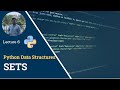 Set Function in Python: Lecture 6 | Getting Started with Python | Satyajit Pattnaik