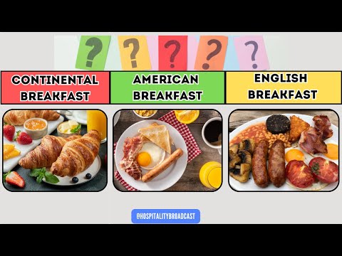 What are the 3 types of breakfast?
