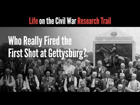 Who fired the first shot of the Revolution?