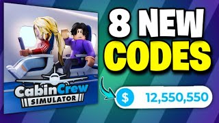 UPDATE🎄🎁 ALL WORKING CODES FOR CABIN CREW SIMULATOR IN 2025! ROBLOX CABIN CREW CODE