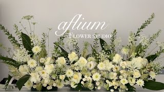 웨딩 플라워 디렉팅, 센터피스, 부케 만들기 ! , flower vlog