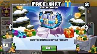 FREE GIFT 🎁🎁 HILL CLIMB RACING 2 🔥 MERRY DRIFTMAS ✨LEGENDARY CHEST 💥 #hillclimbracing2 #fingersoft