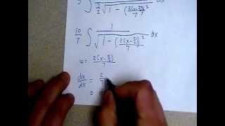 6.1: Completing the Square before Integrating (Part 2)