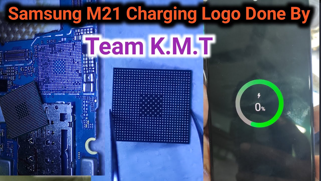 Samsung M21 Charging Logo Solved By Team K M T Krish Mobile Training
