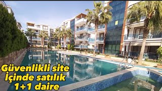 🔴SATILDI🔴DİDİM MAVİŞEHİR MAH DENİZE 350m MESAFEDE HAVUZLU SİTEDE SATILIK 1+1 DAİRE