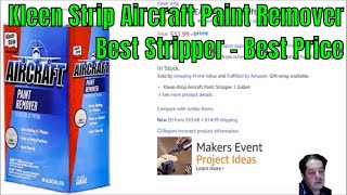 Kleen Strip Aircraft Paint Remover and How To Use