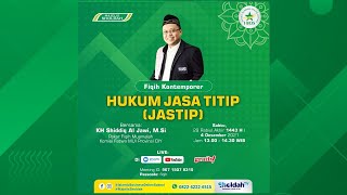 FIQIH KONTEMPORER : HUKUM JASA TITIP ( JASTIP )