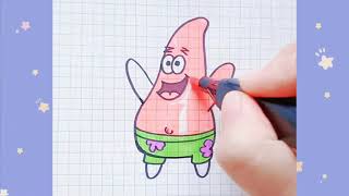 How To draw patrick star