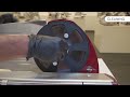 berkel home line hl200 red electric meat slicer 195 mm steel blade manufacturer s video