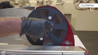 BERKEL Home Line HL200 RED Electric Meat Slicer - 195 mm Steel Blade - Manufacturer's video