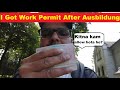 I Got Full-Time Work Permit in Germany After Ausbildung