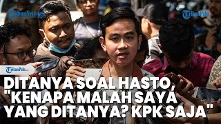 Reaksi Gibran Soal Sekjen PDIP Hasto Jadi Tersangka: Kenapa Malah Saya yang Ditanya? KPK Saja