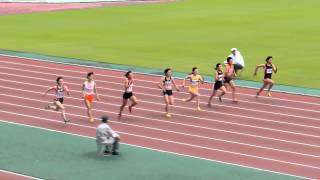 2012年　埼玉県陸上競技選手権大会　女子100ｍ決勝