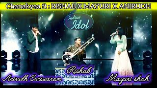 INDIAN IDOL SEASON 15 l Rishab X Mayuri X Anirudh Outstanding😱 Trio Performance In Indian Idol 2024