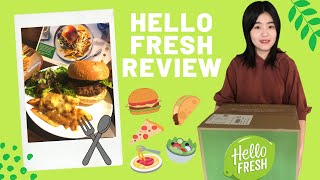 [ENG SUB] Hello Fresh unboxing \u0026 review 疫情期间网购食材送货上门 Hello Fresh 开箱+测评