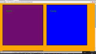 Beginner HTML & CSS tutorial 20 - Using the float attribute