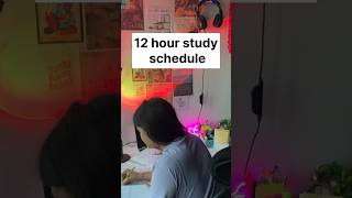 12 hour study schedule ❤️#motivation #iasmotivation #boards #students #neet #upsc #fyp #study