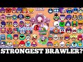 99 Powercubes Vs Boss Robot! All 70 brawlers Challenge WORST-BEST