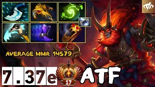 Mars Offlane - ATF - 7.37e - Immortal Dota