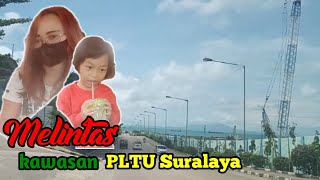 Melintas kawasan PLTU Suralaya Cilegon Banten