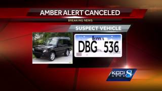 Breaking news update on Iowa Amber Alert