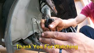 2016 Kia ABS Light On - Front Speed Sensor Replacement