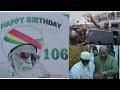 How President Mahama celebrated national chief Imam 106th birthday with him 🎊