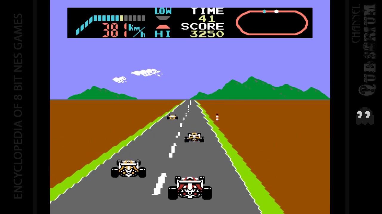 F-1 Race - 8 Bit Game - YouTube