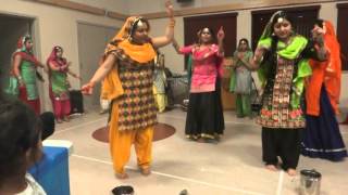 Kootenay Cultural  Get Together 2015 Giddha Performance, Castlegar