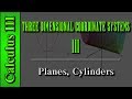 Calculus III: Three Dimensional Coordinate Systems (Level 3 of 10) | Planes, Cylinder