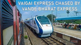 12636 Madurai - Tiruchchirappalli - Chennai Egmore Vaigai Super Fast Express Full Journey