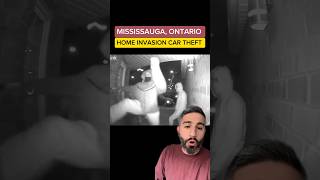 A NIGHTMARE Mississauga home invasion and car jacking attempt! #canada #crime #toronto #fyp #viral