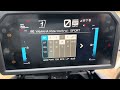 Yamaha Tracer 9 GT+ TFT Controls/Functions