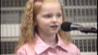 Little girl singing  BLUE Kortney Jean  age 7 LeAnn Rimes