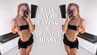 EVERYTHING I EAT & TRAIN IN A DAY