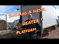 Finishing The Diesel Heater Platform - Install Part 1