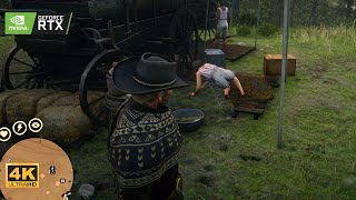 RDR2 - Possibly the most embarrassing moment between Arthur and Mary-Beth | 4K HDR
