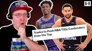 ​@KrispyFlakesNBA Reacts To These Game-Changing NBA Trades 👀