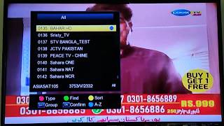 Sony network FREE total 149 FREE CHANEL'S asiasat 105