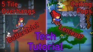 How to Ceiling Pop and 5 Tile Overhang EASILY - Celeste In Depth Tech Tutorial