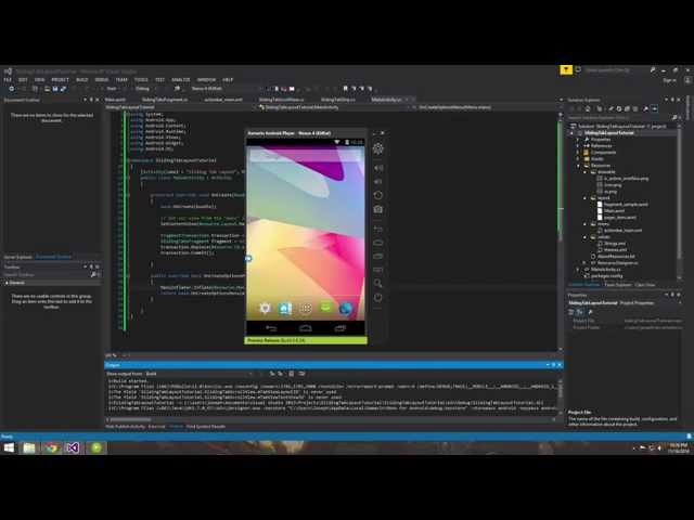 Xamarin Android Tutorial 12 Completing Sliding Tab Layout Xamarin Android Tutorial 12 Completing Sliding Tab Layout